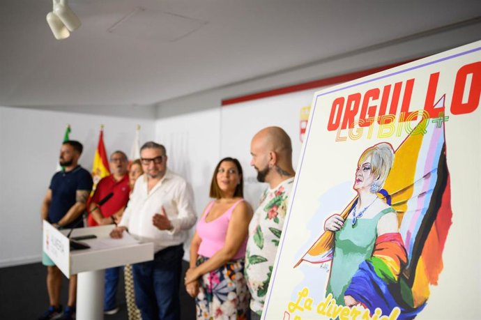 Presentación de la Semana del Orgullo en Almería.