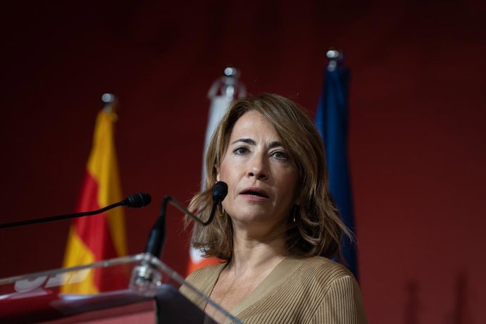 La ministra de Transport, Mobilitat i Agenda Urbana, Raquel Sánchez, en una imatge d'arxiu.