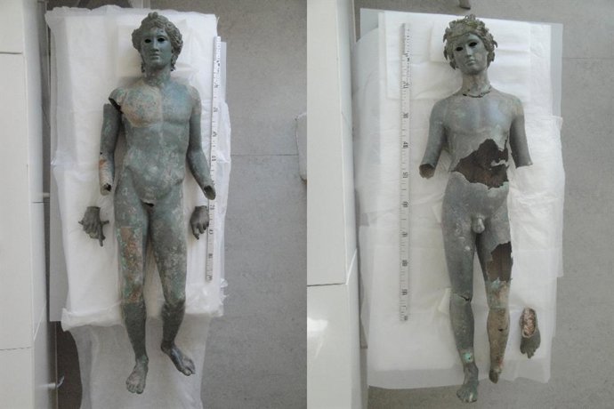 Archivo - Los efebos de Pedro Abad, en una imagen de archivo.