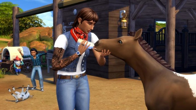 La expansión Rancho de Caballos de Los Sims 4
