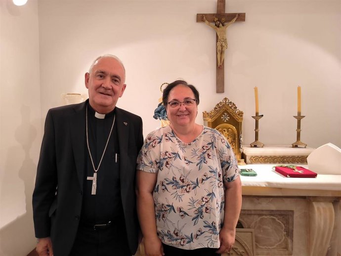 Marta Calavera ha tomado posesión como ecónoma de la Diócesis de Barbastro-Monzón