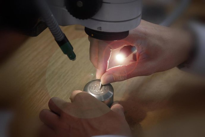 Archivo - Fabricación De Monedas De Euros En La Fábrica Nacional De Moneda Y Timbre