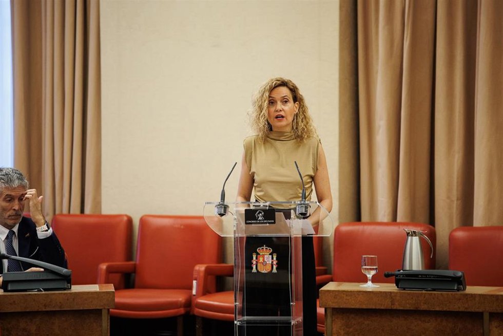 La presidenta del Congreso, Meritxell Batet