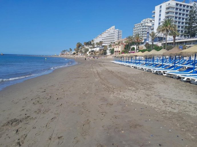 El Gobierno concluye las obras de estabilización de las playas de Santa Ana y Malapesquera en Benalmádena