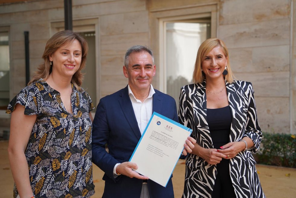 Laura Chuliá, Miguel Barrachina y Salomé Pradas