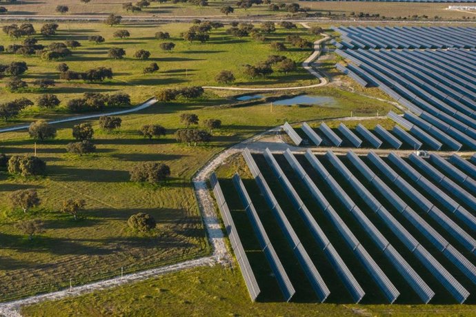 Archivo - Planta solar de Statkraft en Talayuela