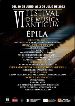 Los conciertos contarán con una explicación histórico-cultural de cada uno de los enclaves de la mano del servicio de Turismo del Ayuntamiento de Épila