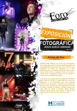 Cartel de la exposición 'Artistas del Foro'.