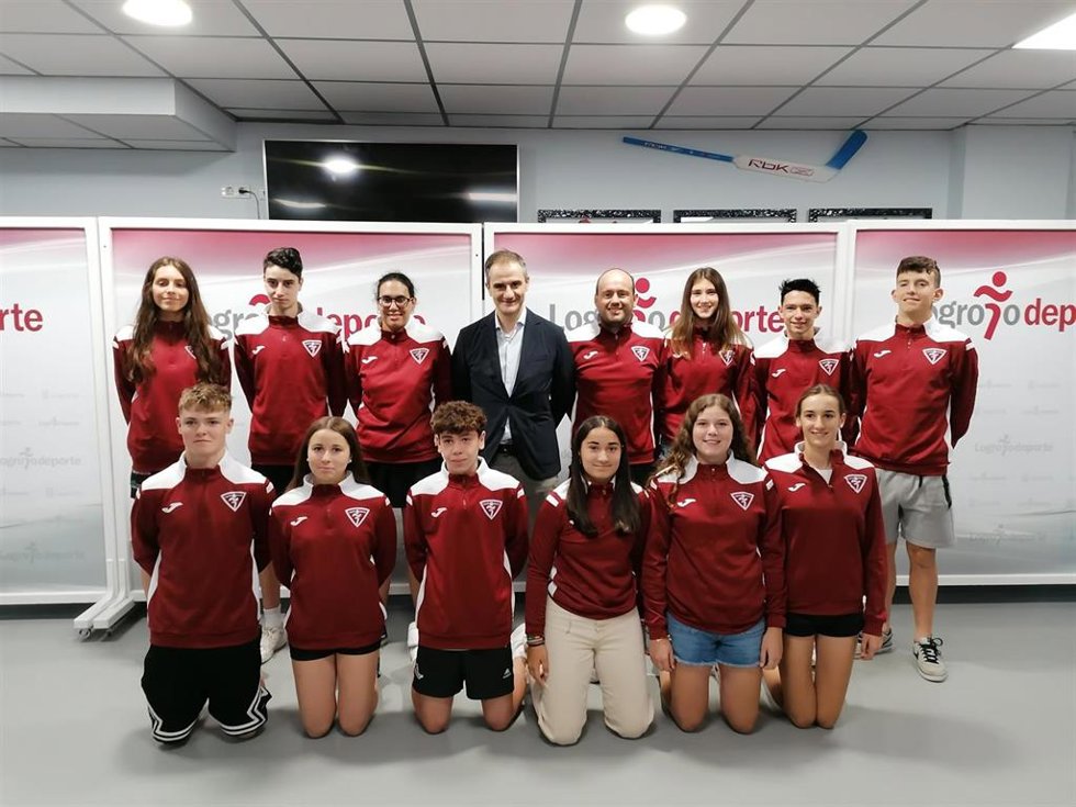 La delegación logroñesa se prepara para participar en los Juegos Internacionales Escolares en julio en Corea del Sur
