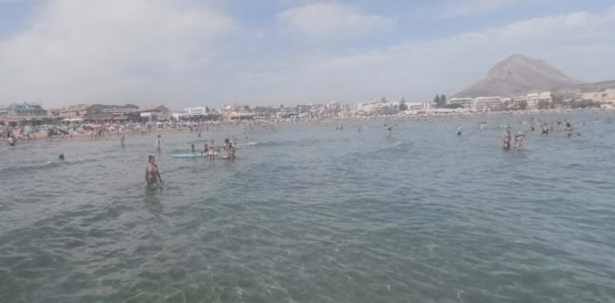 Playa del Arenal en Xbia (Alicante)