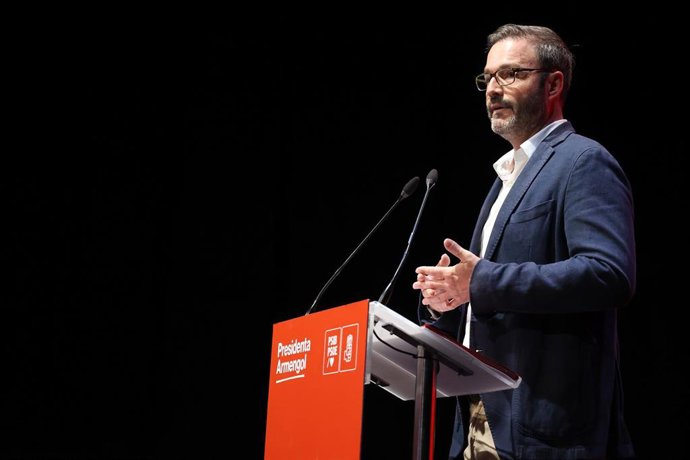 Archivo - El alcalde de Palma de Mallorca y candidato del PSIB-PSOE a la reelección, José Hila, participa en el acto 'La cultura com a eina de transformació social', en el Teatro del Mar, a 10 de mayo de 2023, en Palma de Mallorca, Mallorca, Baleares (E