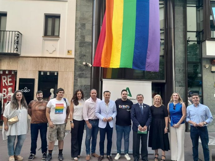 Acto por el Día del Orgullo Lgtbi en Algeciras.