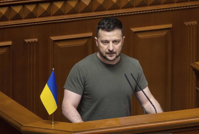 Archivo - El presidente ucraniano, VolodImIr ZelenskI.