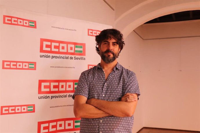 Secretario General de la Unión Provincial de CCOO Sevilla Carlos Aristeu