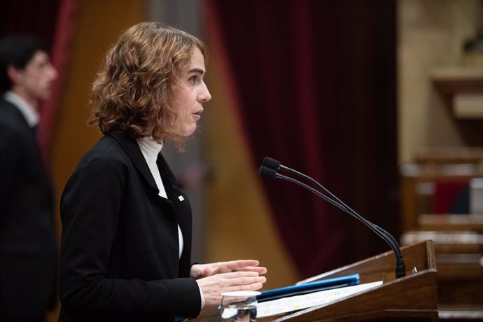 Archivo - La consellera de Cultura de la Generalitat, Gemma Ubasart