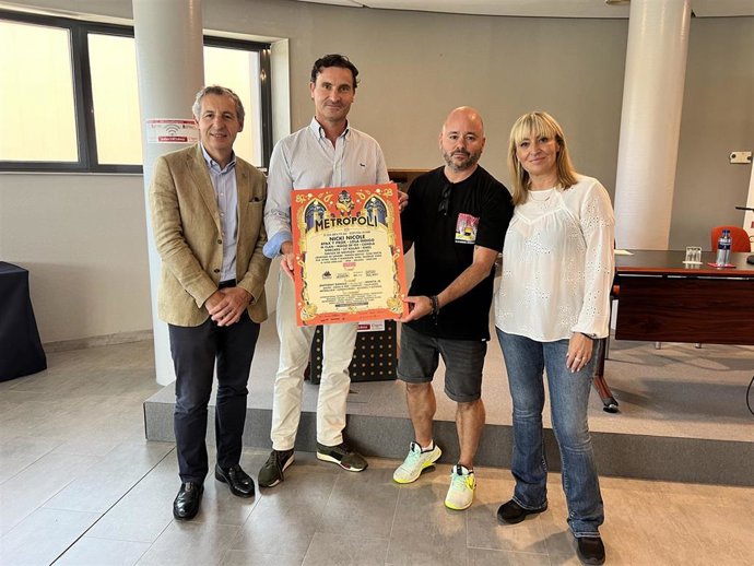Presentación del festival Metrópoli, que se celebrará en Gijón del 30 de junio al 9 de julio.
