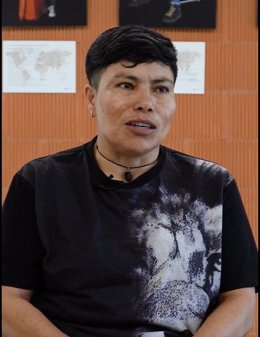 Marcela, una colombiana perseguida por su orientación sexual que ha iniciado una nueva vida en Alcorcón gracias a Cruz Roja.