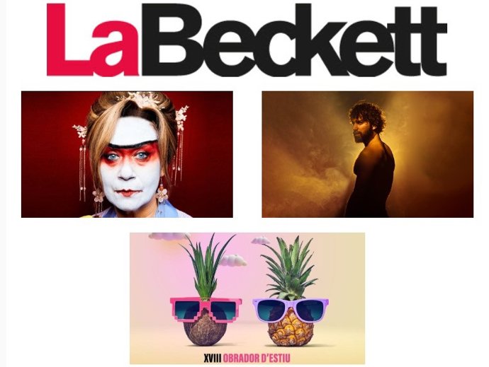 Cartel del espectáculo 'Nessun dorma', de la autora residente Eu Manzanares, y de 'En mitad de tanto fuego', escrito por Alberto Conejero y dirigido por Xavier Albertí