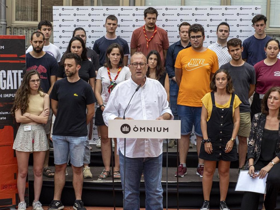 El presidente de mnium Cultural, Xavier Antich.