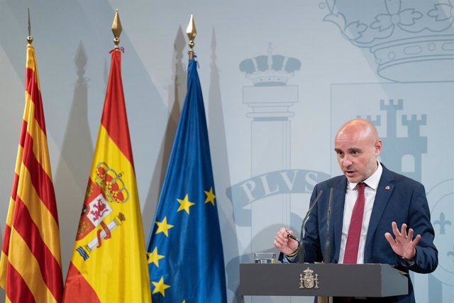 Archivo - El delegat del Govern central a Catalunya, Carlos Prieto