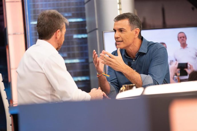 Pedro Sánchez, en El hormiguero.