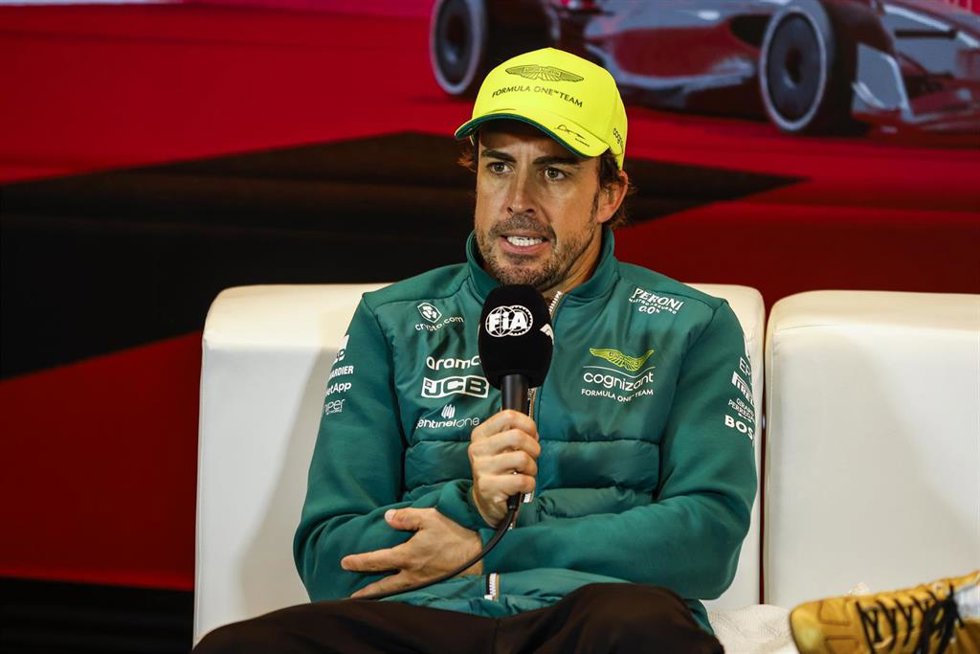 El piloto español Fernando Alonso tras el Gran Premio de Canadá de F-1 de 2023