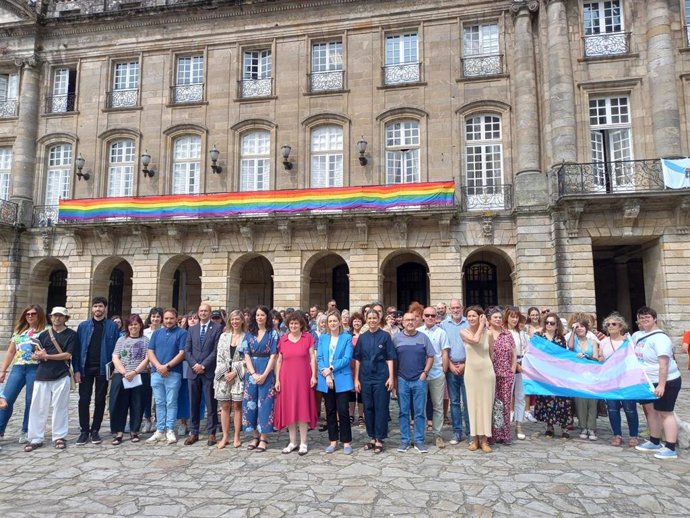 El Concello de Santiago celebra el Día Internacional del Orgullo LGTBI+