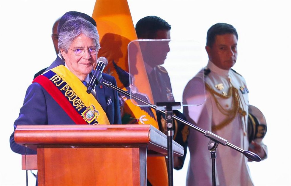 Archivo - El presidente de Ecuador, Guillermo Lasso