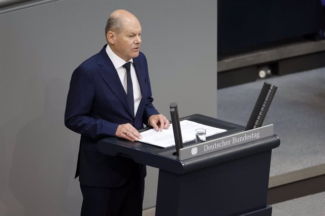 El canciller de Alemania, Olaf Scholz