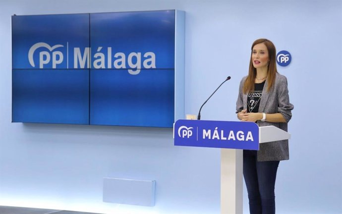 La portavoz del PP de Málaga, Elisa Pérez de Siles, en una imagen de archivo 