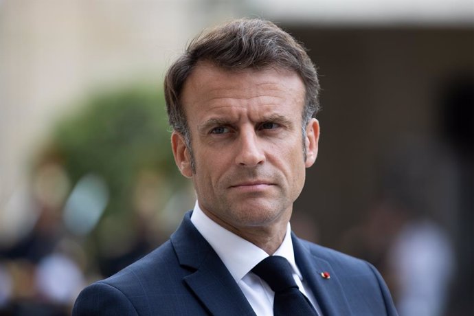 El presidente de Francia, Emmanuel Macron