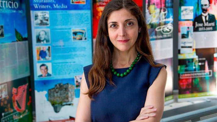 La escritora Espido Freire