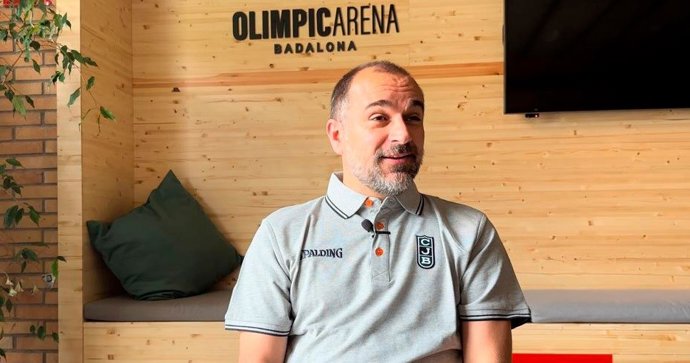 El entrenador del Club Joventut Badalona, Carles Duran