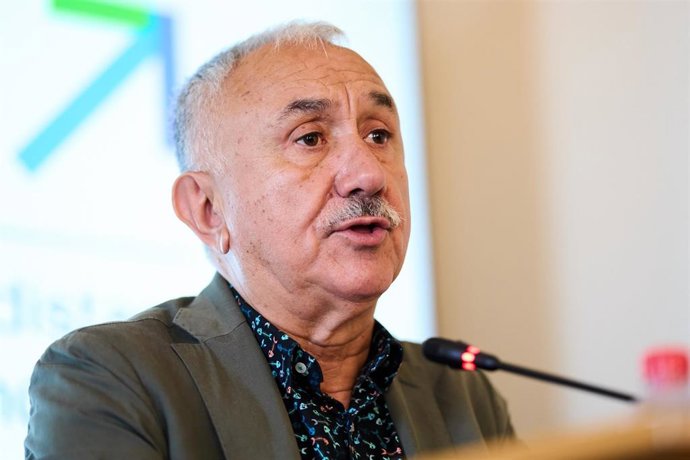 El secretario general de UGT, Pepe Álvarez