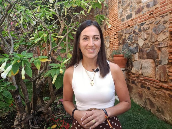 Soledad Carrasco, concejala de Juventud y Festejos del Ayuntamiento de Cáceres