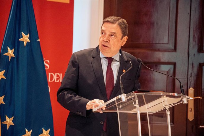 El ministro de Agricultura, Pesca y Alimentación, Luis Planas, presenta el Informe de Consumo Alimentario y de Desperdicio Alimentario en España en 2022, en la sede del Ministerio, a 29 de junio de 2023, en Madrid (España). Los datos del Informe del Des