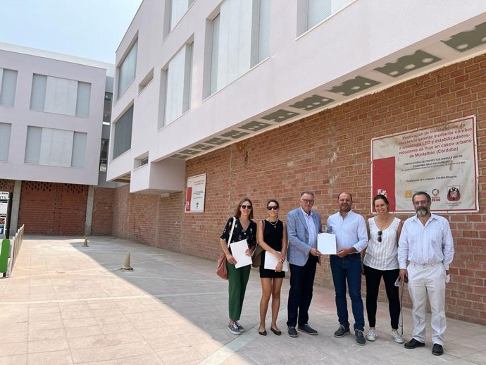 Entrega de las obras en Montalbán.