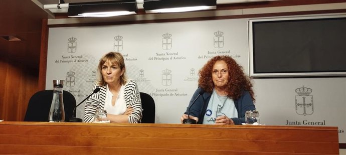 Covadonga Tomé y Fernanda Blanco.