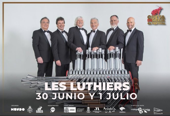 Arranca este fin de semana el 62 Festival de Música Cueva de Nerja con Les Luthiers y el Musical de Tadeo Jones