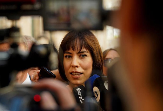 La ministra de Ciencia e Innovación y cabeza de lista del PSOE por Valencia en las elecciones del 23J, Diana Morant.