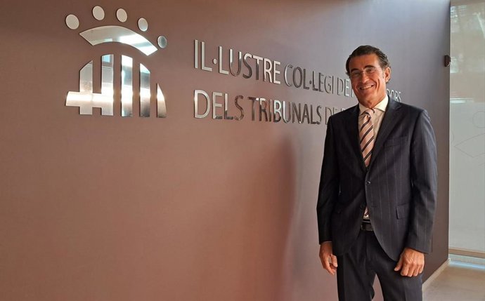 El deg del Collegi de Procuradors de Barcelona (ICPB), Javier Segura.