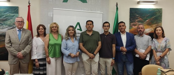 Reunión del sector de Sanidad de CSIF en Jaén con la delegada territorial de Salud y Consumo en Jaén, Elena González