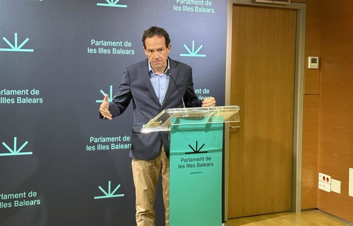 El portavoz adjunto del PSIB en el Parlament, Marc Pons.