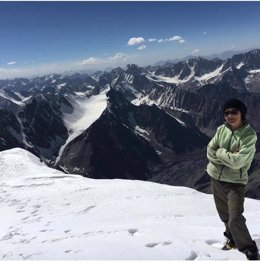 La alpinista afgana Aqila