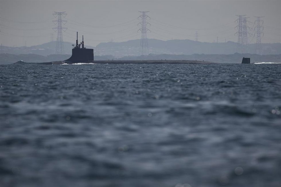 Archivo - Imagen de archivo de un submarino de EEUU.