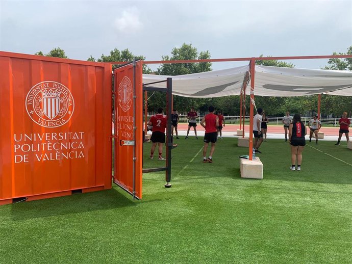 El nuevo Centro de Alto Rendimiento de la Federación Española de Rugby en las instalaciones de la Universidad Politécnica de Valencia.