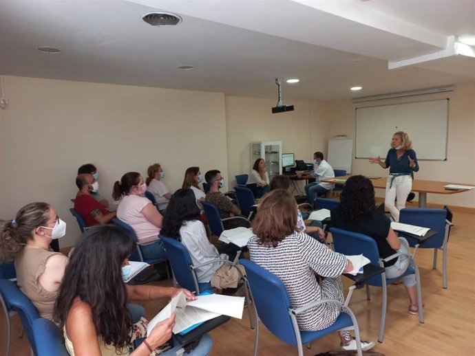 Imagen del taller de atención bucodental.