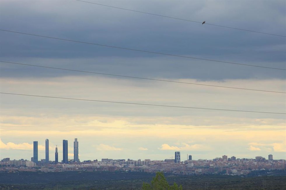 Archivo - Panorámica de Madrid  