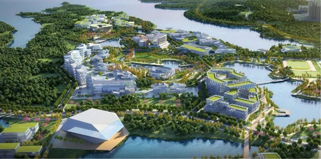 Master plan of Bao'an Jiuwei International Headquarters Area