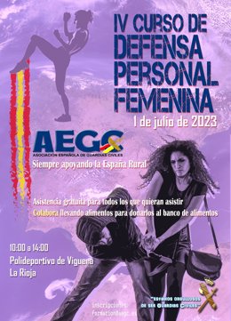 La Asociación Española de Guardias Civiles organiza el IV curso de Defensa personal para mujeres